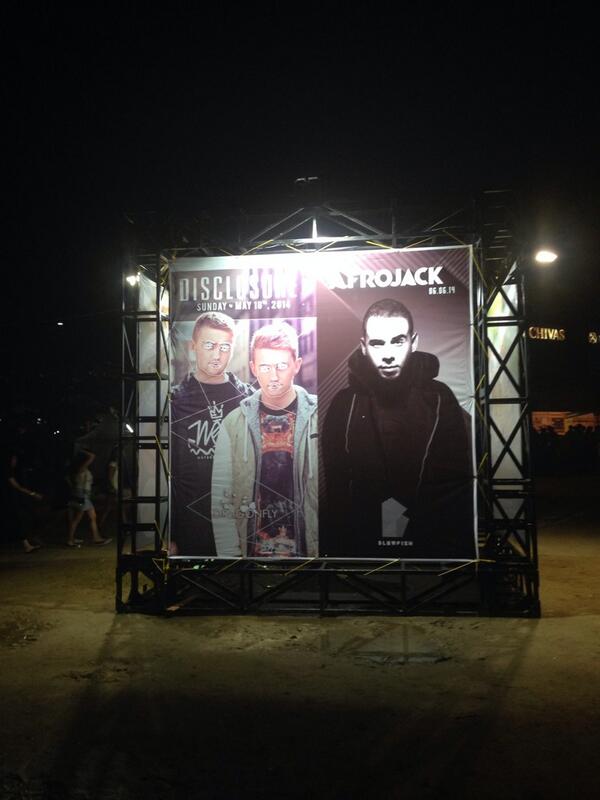 Ehm! Ada oleh - oleh nih dari #ASOT650ID semalem #DisclosureJKT #AfrojackJKT