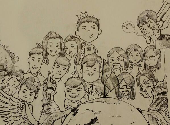 HitomiTQX's tweet image. #throwbackyesterday IL family! Full of wierdos but still a super duper fun class!