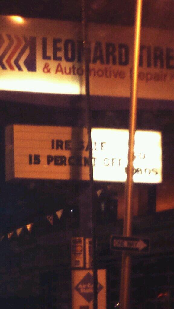 Vampytoto's tweet image. Passive aggressive mechanics. #ABQ #missingletter