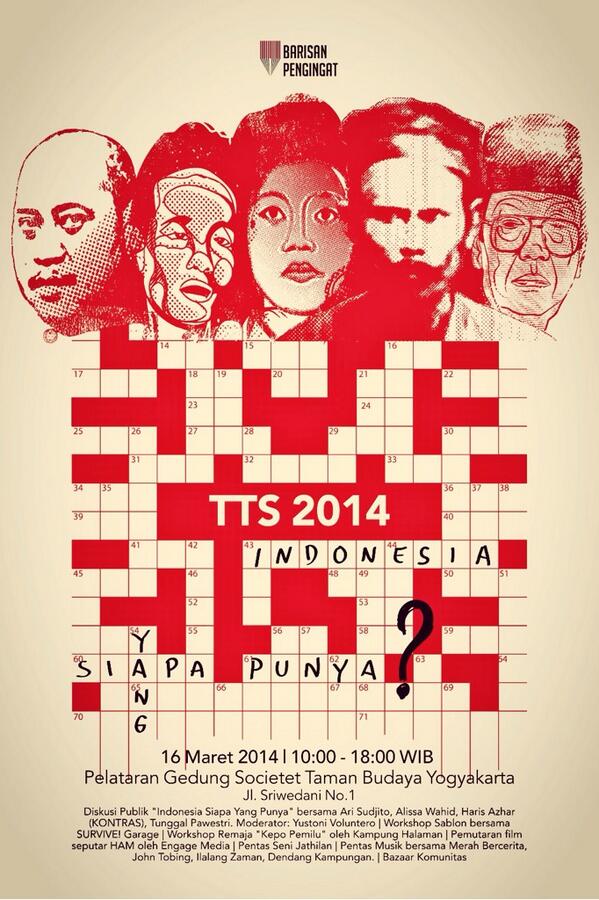 Barisan Pengingat! Live sablon, bazzar, diskusi, film <a href="/survivegarage/">survivegarage</a> live music @tetapkerja <a href="/_andrewlg/">Andrew Lumban Gaol</a> <a href="/adetanesia/">ade tanesia</a>