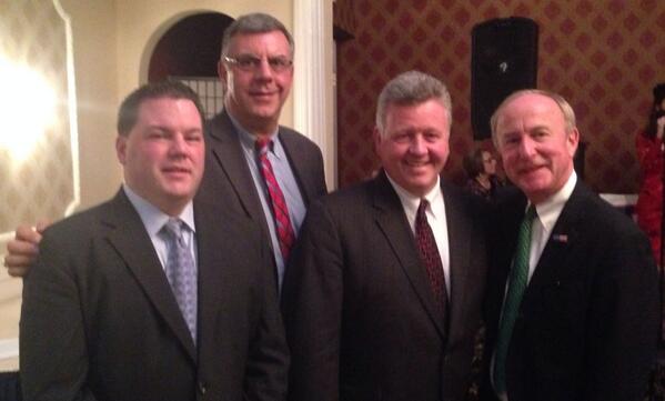 pc_gop's tweet photo. Mike Ramaglia, Chairman John Traier, Frank Feenan and Congressman Frelinghuysen @Wanaque Republican Victory Party. http://t.co/2RB3t8yRQ5