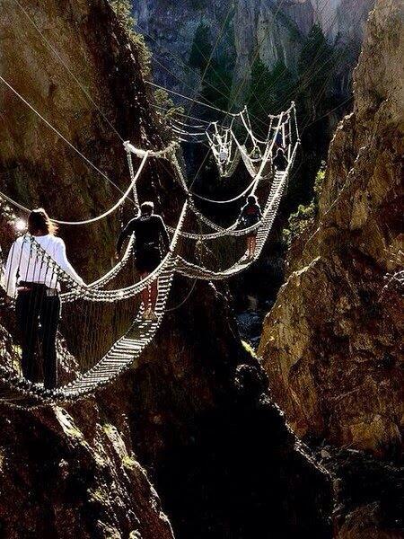 COZ_Today's tweet photo. Amazing Bridges -Tibetan bridge in Piedmont, Italy#여행 http://t.co/WZQP3hAuVN