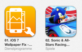 WallpaperFixApp's tweet photo. Check out our lovely neighbor in the German @AppStore. Sonic Racing @SEGA http://t.co/fHNmGi0H6L