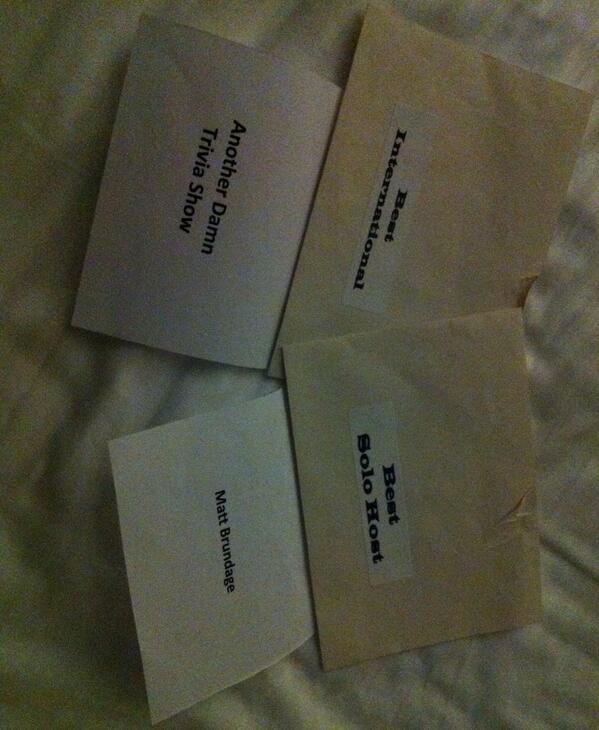 Oh_Brundage's tweet image. I am very proud. Thanks @Wicked_Radio and @WickedCon 
I felt like a big man...then @NOTDanFirnekas walked past. :0)