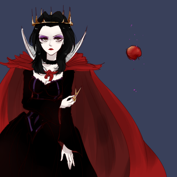 苺alice Twitterissa 私の絵柄で見てみたい童話の登場人物っていますか 星羅さん Ariestellar から白雪姫のお妃様 お妃様って魔女ポジの人だよね ありがとうございましたー Http T Co Uzyrs0n3m1