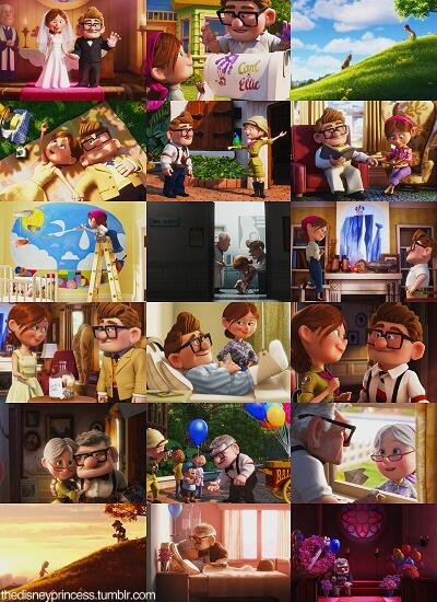 up carl and ellie love story