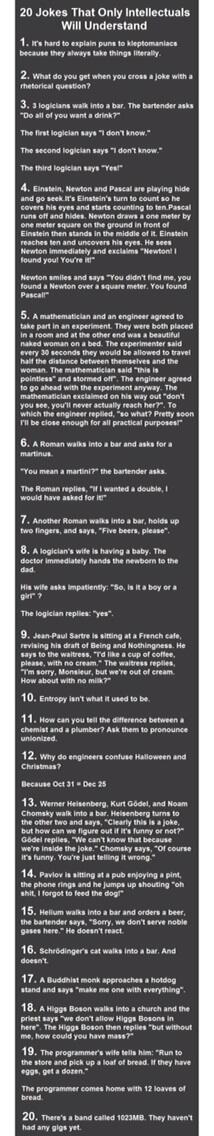 #intellectualjokes