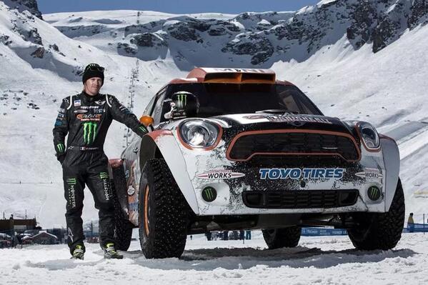 MonsterEnergyUK's tweet photo. Cars can fly? @GChicherit plans to find out with his Guiness World Record #LongestJump attempt later today! http://t.co/p3oKe3TxeE