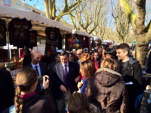 FrancoisFillon's tweet image. ​À la rencontre des habitants de Sarcelles au côté de notre candidat Marc Sonnet