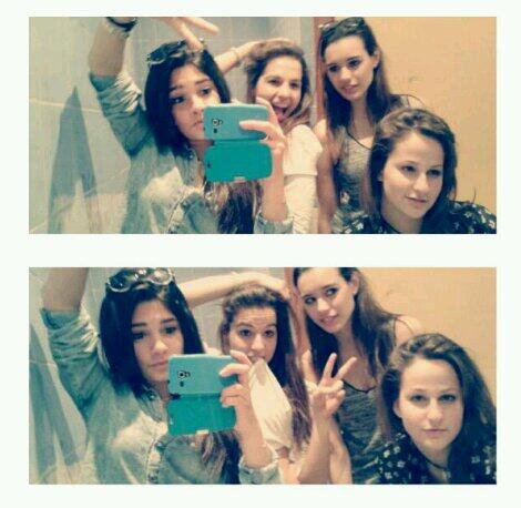 PauletaW's tweet photo. Because I'm happy... @ClaraBernat @camilitamjtrs97 @AinoaPorras http://t.co/DrXrsixs7G