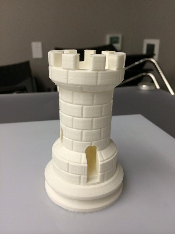 3D printed chess piece <a href="/Vandy3DS/">Vandy 3 Day Startup</a> <a href="/3DayStartup/">3 Day Startup</a> #3DSvanderbilt