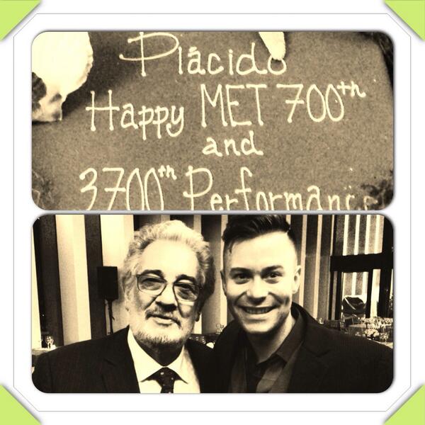 ChadAustinNYC's tweet image. Amazing night with new and old friends @MetOpera celebrating the divine @PlacidoDomingo! #operalegend