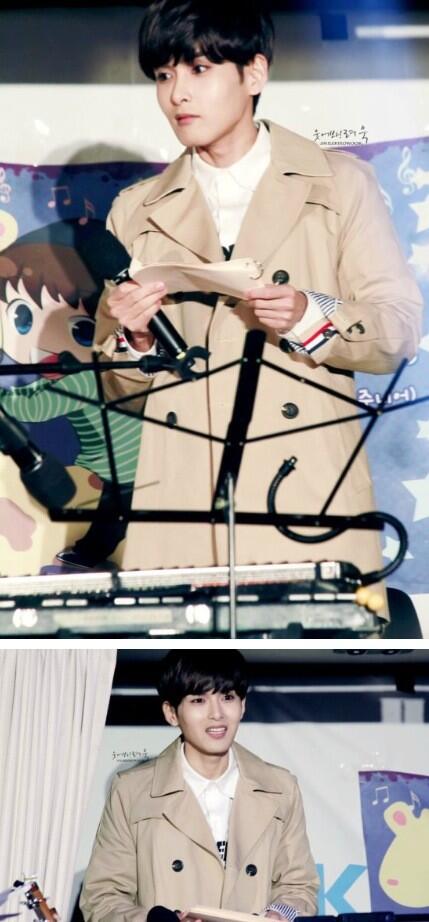 WOOKindonesia's tweet photo. [PIC] 140312 SUKIRA Open Radio | cr: smileryeowook http://t.co/wwbAODV2My