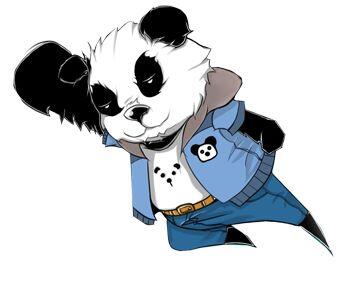 SamirADesigns's tweet photo. Inspiration, Funky Panda http://t.co/2IeNYwwB0m