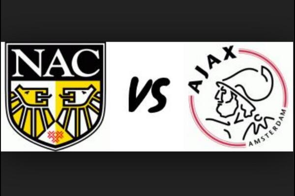 Om 16.30 uur NAC-Ajax! Uiteraard live in Café 't Spui-tje (en na de wedstrijd kijken we ook Studio Sport 😉). Tot zo!