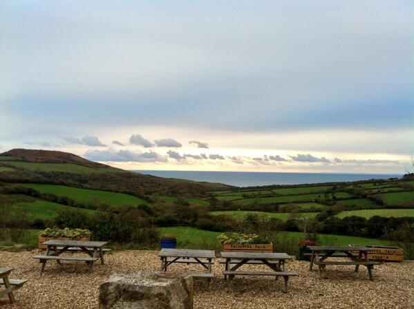 It's the perfect day to enjoy locally sourced take-away in our outside seating area.