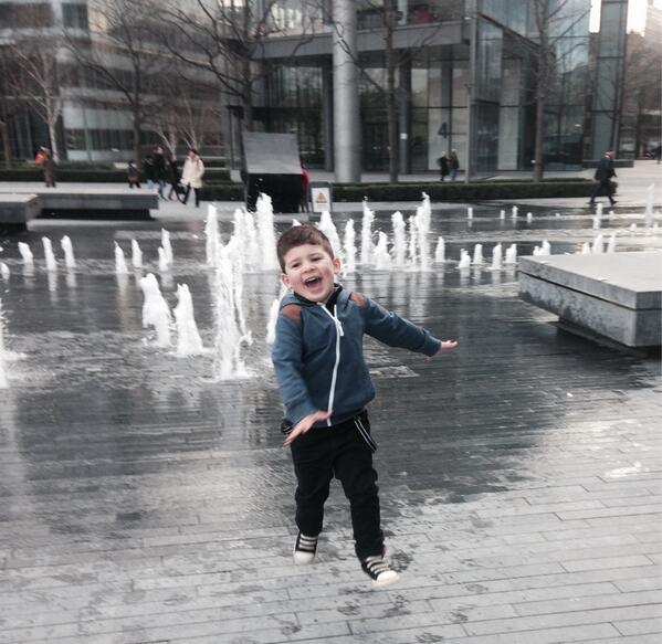 katerina16a's tweet photo. @SundayBrunchC4 my son Archileas defying gravity... http://t.co/VUqU6kP4Cf