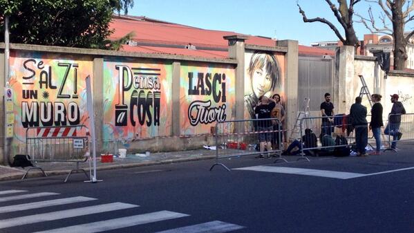 nicrolino's tweet photo. @alicepasquini @_Stoa #stoalmuro #filosofarti2014 http://t.co/IYLzhzbT2M