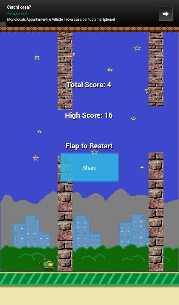 kassio77's tweet photo. Hey! This is my Floppy Copter score: 4. Try to make better if you can! http://t.co/gxW3n7a28A