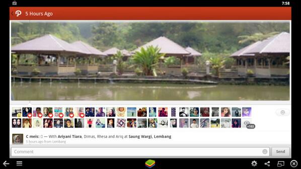 lima jam lalu <a href="/iriantic/">C meis</a> masih share photo di path. lokasinya di tempat longsor terjadi.