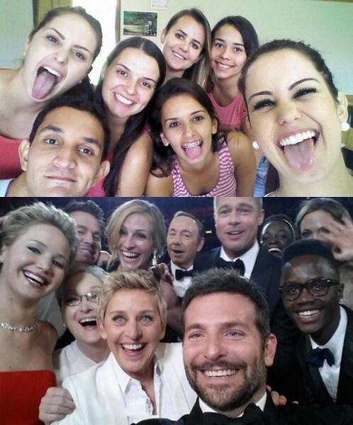 Edu_Carlos's tweet photo. #Oscar2014 #Selfie #Enfermagem http://t.co/tTJjnkiSS0