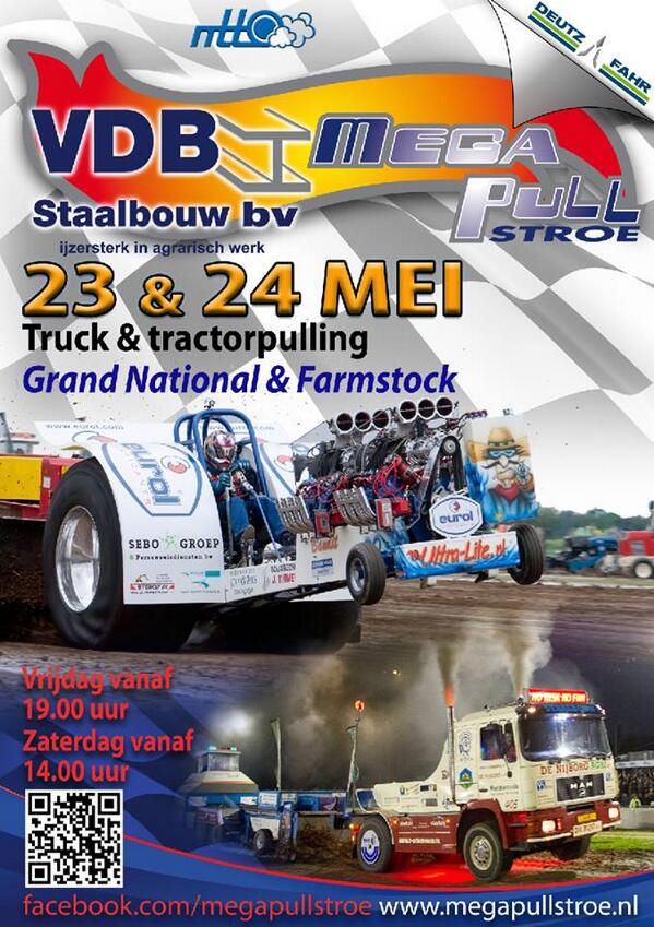 MegapullStroe's tweet photo. Indoor start van 2014 zit er op! Wachten op 23 &amp; 24 Mei.17 verschillende klasses FULL PULL in #Stroe #tractorpulling http://t.co/3qRpVwFQyD