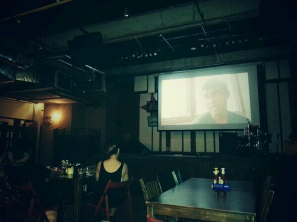 navinmuruga's tweet photo. At the screening of the documentary 2 film makers made about the water crisis in Sabah, Malaysia. http://t.co/8L4uKEAtO7