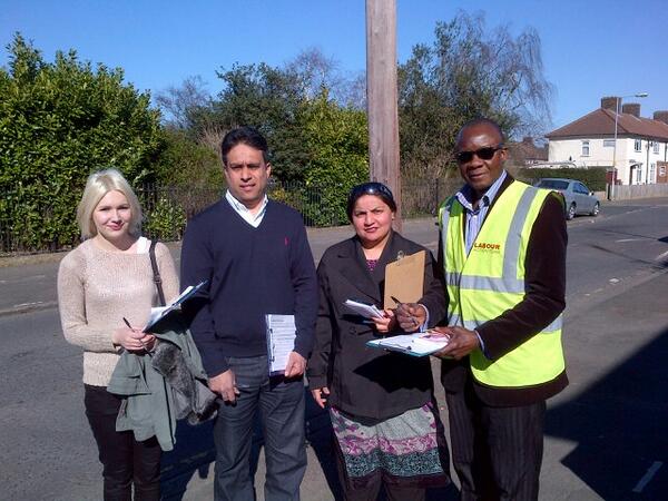 mayesbrooklab's tweet photo. Mayesbrook Labour Action Team door knocking in Ivyhouse Rd. http://t.co/LpRiHkbfWM