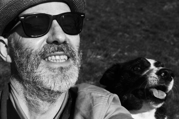 Me and Millie diggin' the rays on the Heath. Ace Sunday.