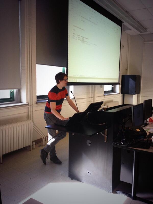 IIEUofT's tweet image. Last big event of the year: Excel/VBA course! Our awesome instructor Josh is teaching everything we thought we knew!