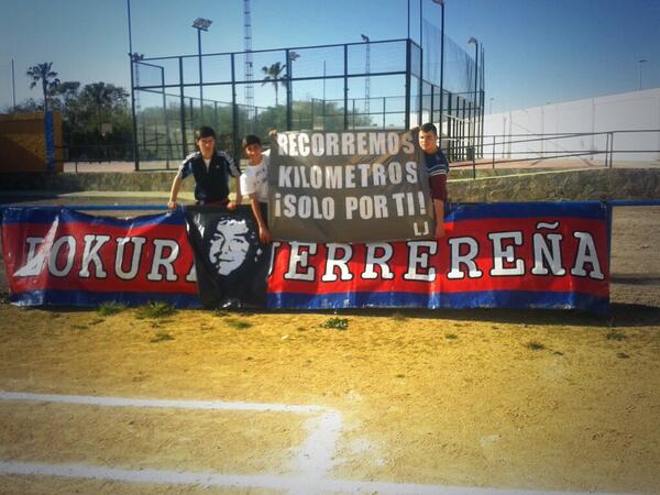 Lokurafans's tweet photo. Y en los peores momentos siempre te seguiré , hoy en El Palmar. VAMOS HERRERA, LET' GO LOKURA http://t.co/J7lURChIR8