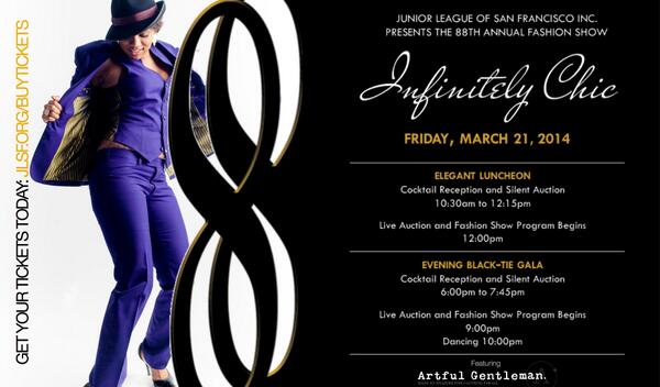 lovemaisonbloom's tweet image. Reminder to get tickets to the JLFS! Going quick @FISFatMacys @JuniorLeagueSF  #FS2014 #artfulgentleman #mensfashion