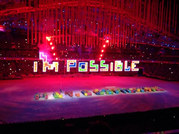 #Dreams can be achieved, Impossible can become I’m possible #ClosingCeremony #Paralympic #sochi2014