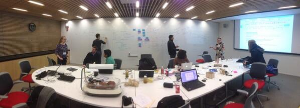Firefly IoT team hard at work! #grandhack <a href="/karthikmukund/">Karthik Mukund</a> <a href="/obz_design/">Obz Design</a> <a href="/katerinaMa93/">La Luna</a> <a href="/zosa/">Paul Franzosa</a> <a href="/eternaljaguar/">Hari Iyer</a>