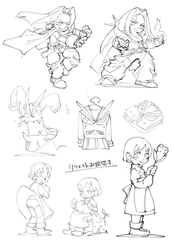 お絵かき:リクイラスト3点 