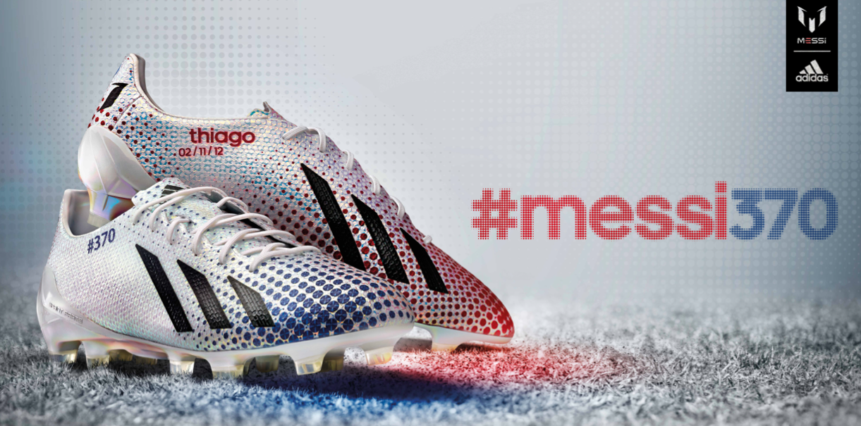 Messi on Twitter: "Para celebrar el récord #messi370, adidas lanza 370 pares de estas botas de edición limitada http://t.co/6m3LyVXcMK" / Twitter