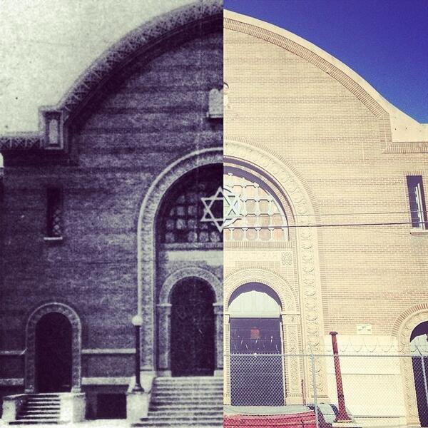 LA2050's tweet photo. Then and now // @BreedStreetShul #losangeles #tbt #vintage #nlp2014 http://t.co/omT8iz0Yir