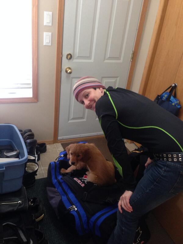 bruce_jasperson's tweet photo. Someone doesn't want his mom to go to hockey. #putmeincoach, #assist, #scoremeagoal http://t.co/sGuVKtsHQd
