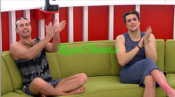 UgotBronx's tweet image. Jon and Arlie doing a mock interview show #Lame #BBCAN2 #Taskoverload