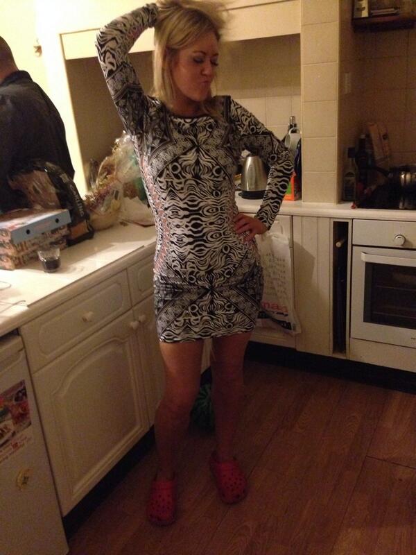 DAZLA001's tweet photo. What's with the crocks Gemma http://t.co/y9SBEflALX