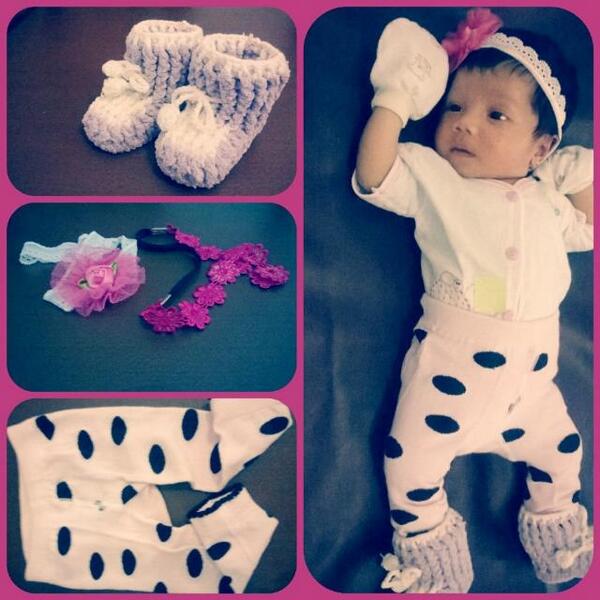 ismafirmundia's tweet photo. Happy 1st month my baby girl :* http://t.co/disoMPm9PF