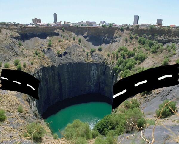 Nick_Daneel's tweet photo. Found this sneaky #pothole just around the corner from my house. http://t.co/O3Zkq3nfoC