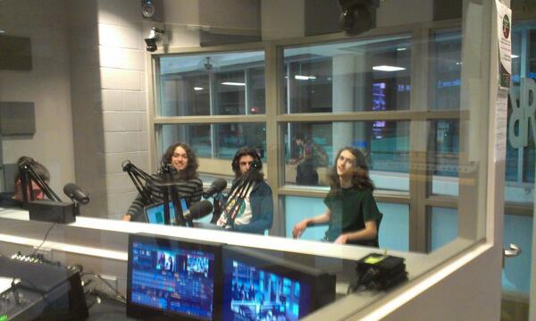 We were on the radio @ Durham College, an awesome feeling!
 Catch us at the El Mocambo March 21st. $10/ticket!