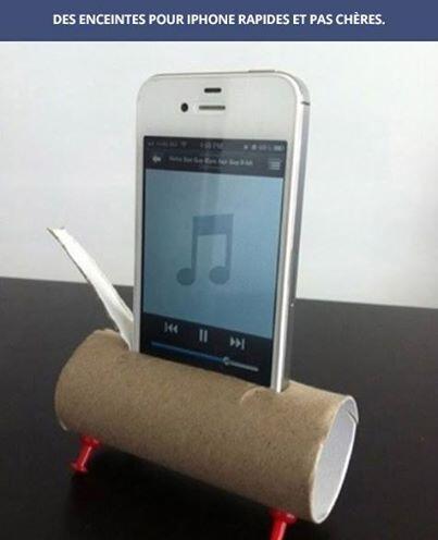 ClementFrenay's tweet photo. Enceinte pour Iphone Low-cost http://t.co/qX9c0NQvUR