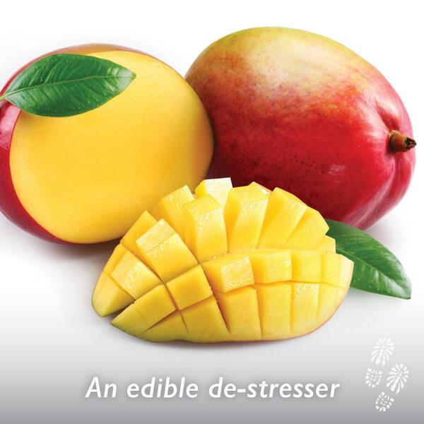capecampbell's tweet photo. There's many ways people can relax &amp; beat stress. Did you know mangos have a compound that helps lower stress? http://t.co/smrktwiCgq