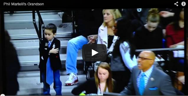 CBSSports's tweet photo. Phil Martelli's grandson might be the best part about Selection Sunday so far. http://t.co/KjPHOYxItZ http://t.co/Qlyu8gQHsC