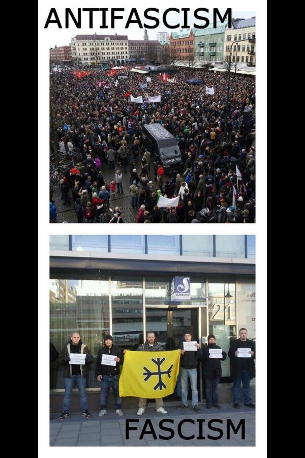 Antifascism vs Fascism.