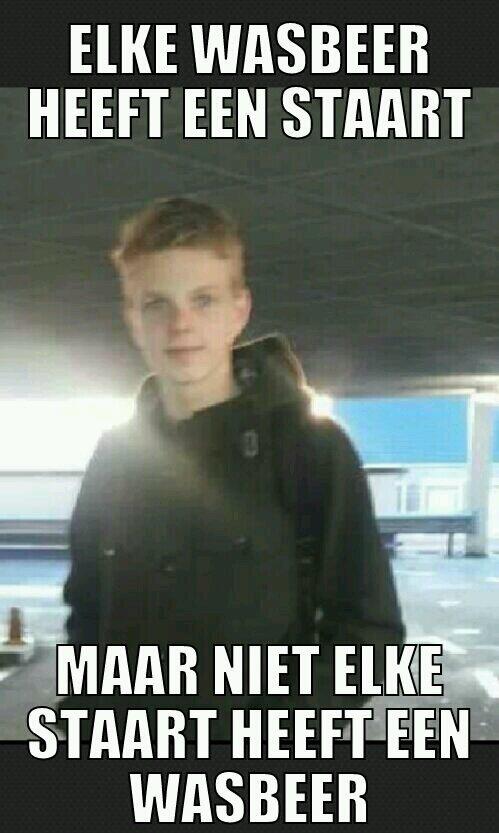 BerntCruijff's tweet photo. De befaamde wasbeertheorie http://t.co/DqhjFN4oZz