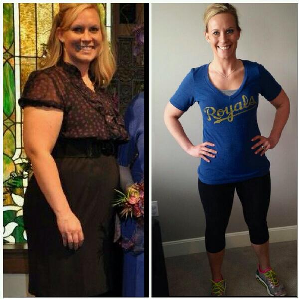 9RoundKC's tweet image. Our member, Jessica,  who has been a member for a year.  #transformation
