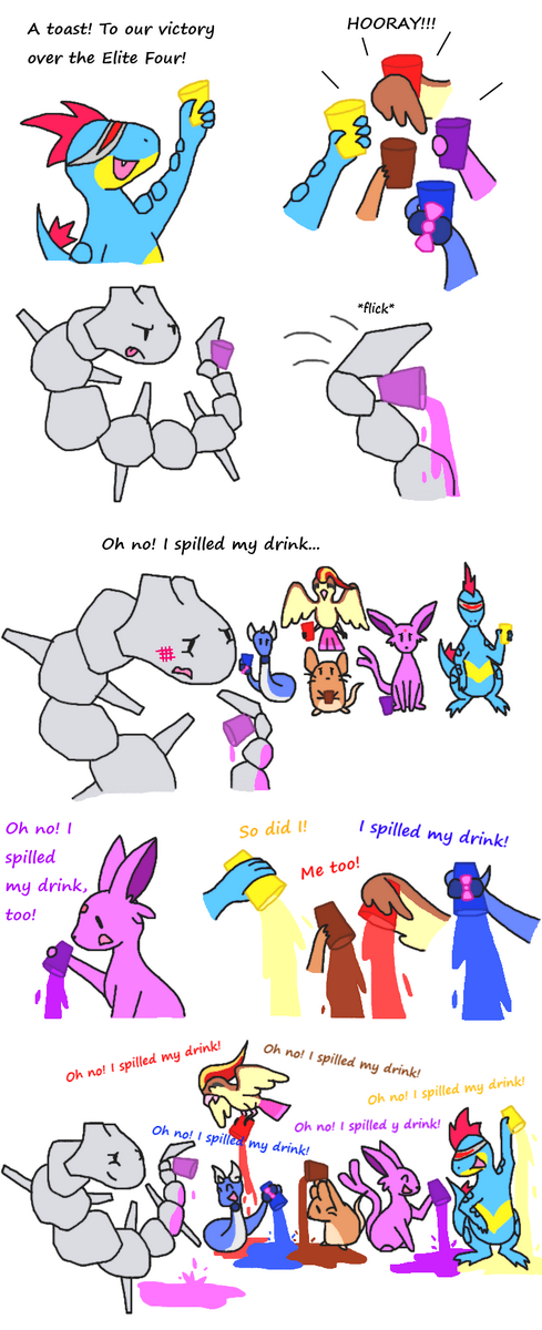 TPPokemon's tweet photo. ༼ つ ಥ_ಥ ༽つỏ̷͖͈̞̩͎̻̫̫̜͉̠̫͕̭̭̫̫ I spilled my drink༼ つ ಥ_ಥ ༽つỏ̷͖͈̞̩͎̻̫̫̜͉̠̫͕̭̭̫̫̹̗̹͈̼̠̖͍͚̥͈̮̼͕̠̤̯̻ #twitchplayspokemon http://t.co/SAKIWqiSiT